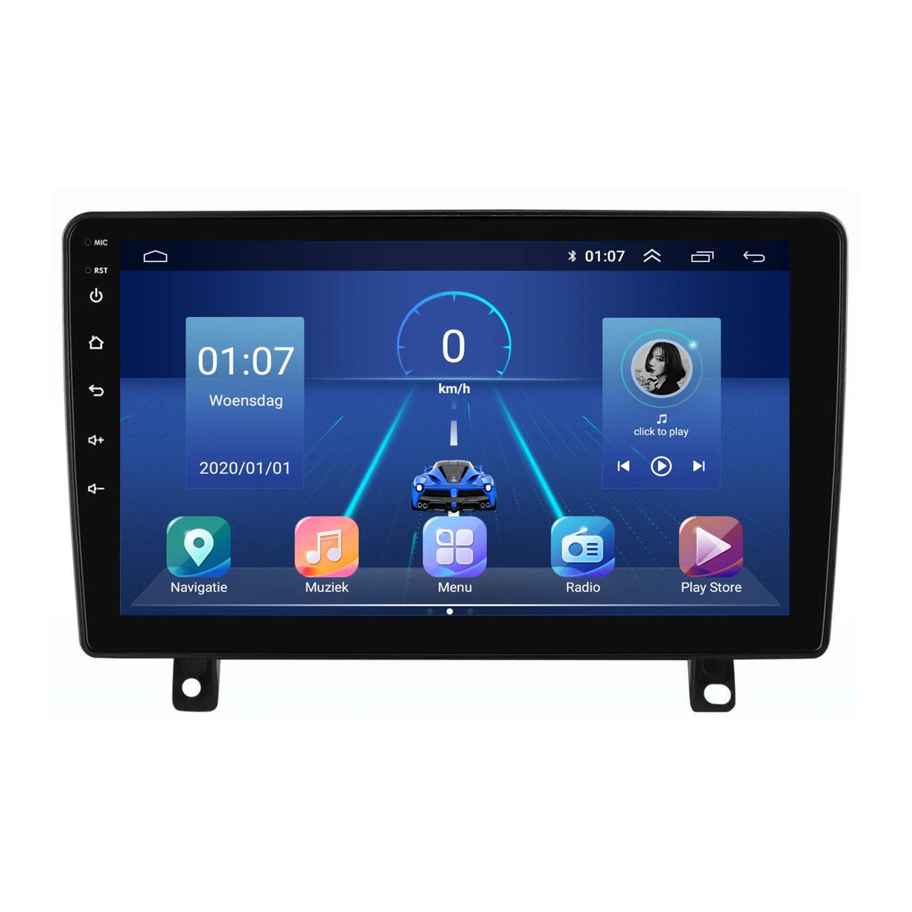 Opel Astra H | Android 13 | Autoradio | 2005 t/m 2014 | CarPlay & Android Auto