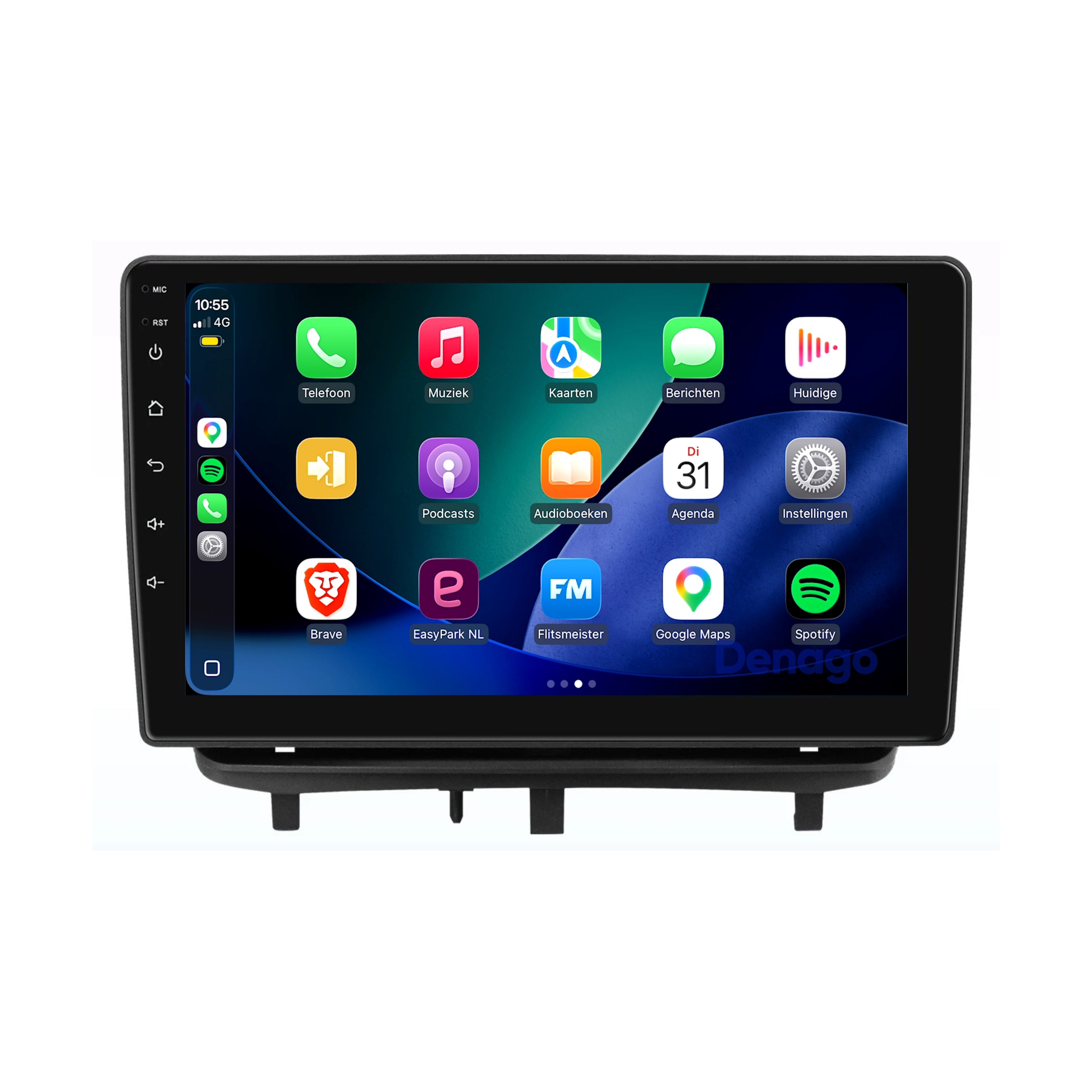 Opel Corsa D CarPlay autoradio | 2006 t/m 2013 | Denago DNG-A428 | 9 inch | Android 13 | Draadloos CarPlay & Android Auto