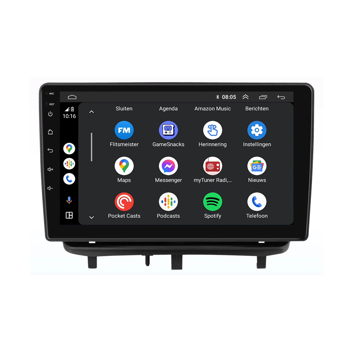Opel Corsa D CarPlay & Android Auto autoradio | 2006 t/m 2013 | Android 13 | Davilon-3