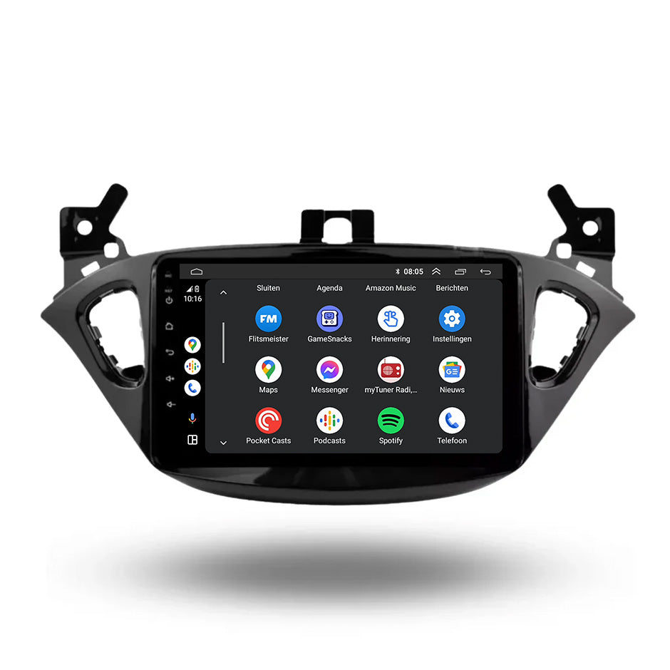 Opel Corsa CarPlay & Android Auto Autoradio | 2014 bis 2019 | Android 13 | Davilon-3