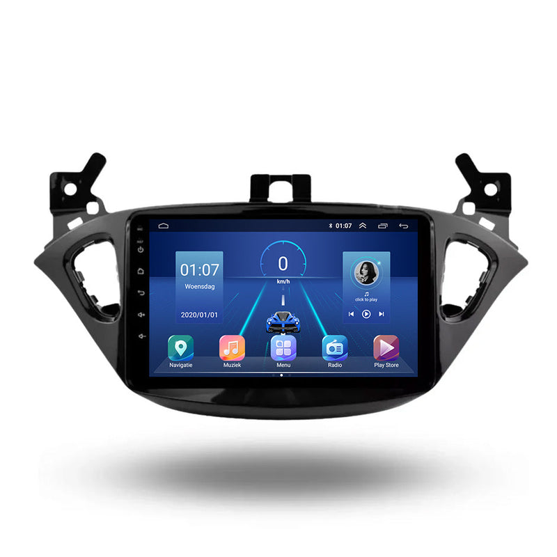 Opel Corsa CarPlay & Android Auto Autoradio | 2014 bis 2019 | Android 13 | Davilon-6