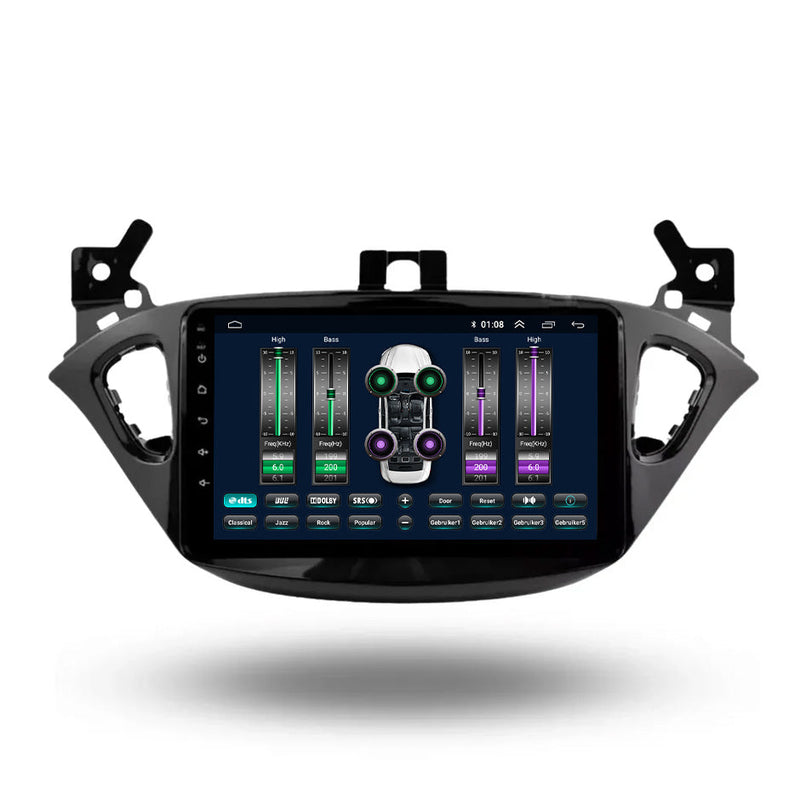 Opel Corsa CarPlay & Android Auto Autoradio | 2014 bis 2019 | Android 13 | Davilon-7