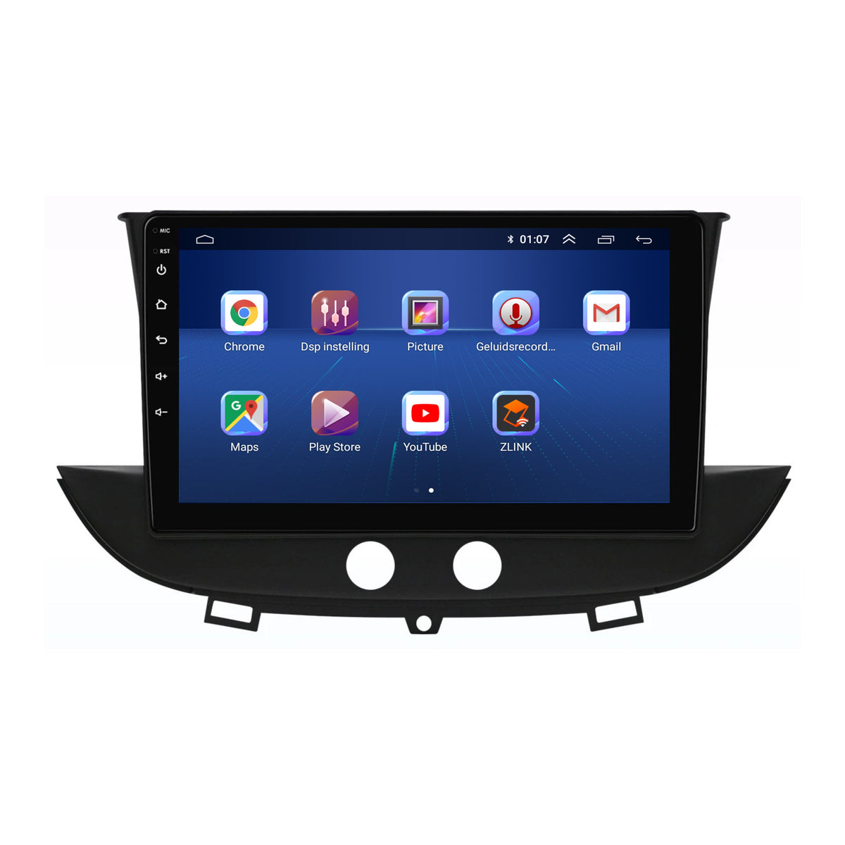 Opel Crossland X CarPlay & Android Auto autoradio | 2017 t/m 2023 | Android 15 | Davilon-6