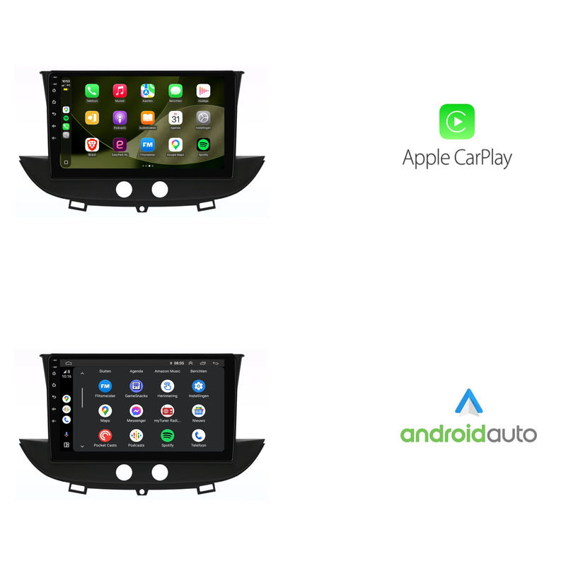 Opel Grandland X CarPlay & Android Auto autoradio | 2016 t/m 2020 | Android 15 | Davilon DVL-4567-2