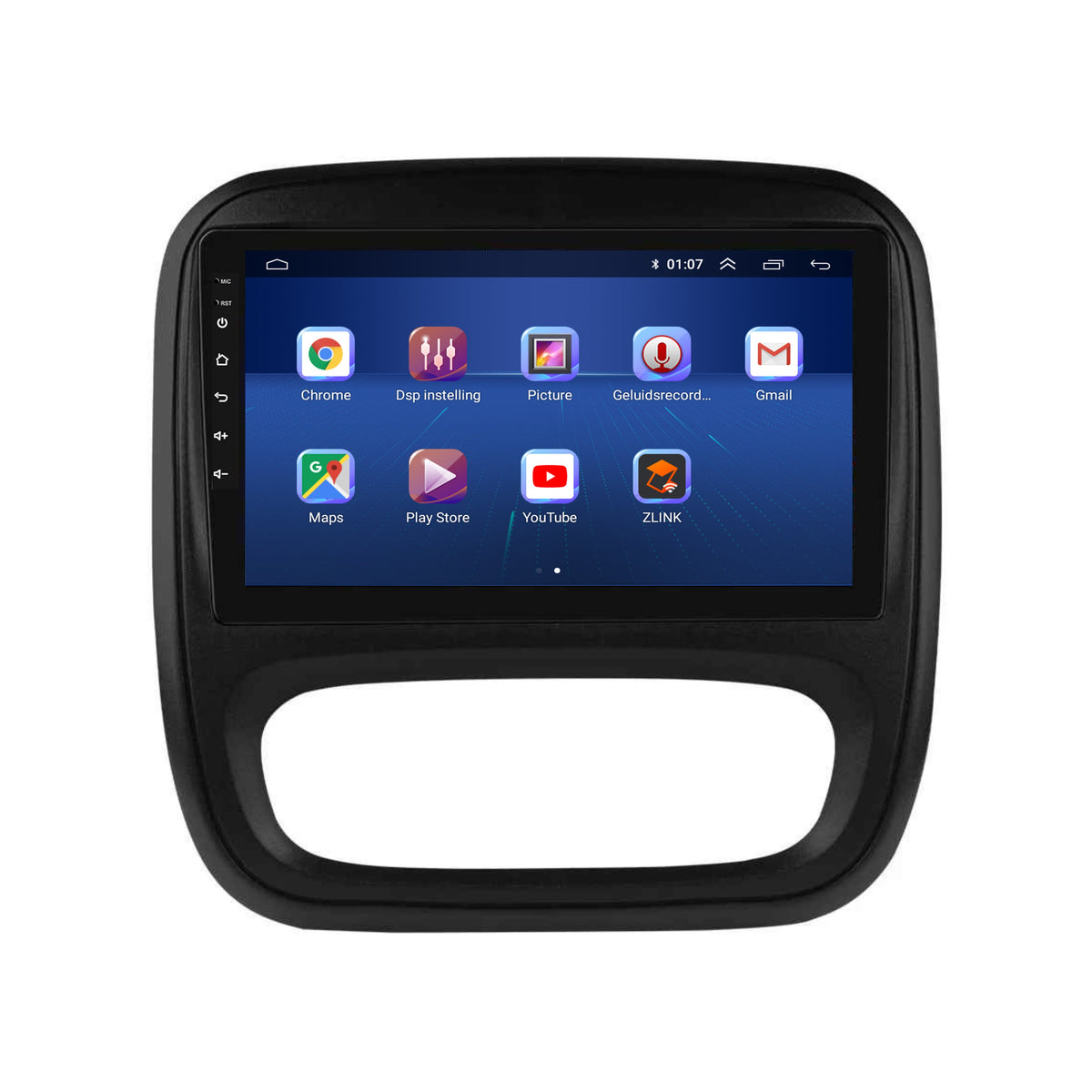 Renault Trafic 3 CarPlay & Android Auto autoradio | 2014 t/m 2021 | Android 15 | Davilon-5
