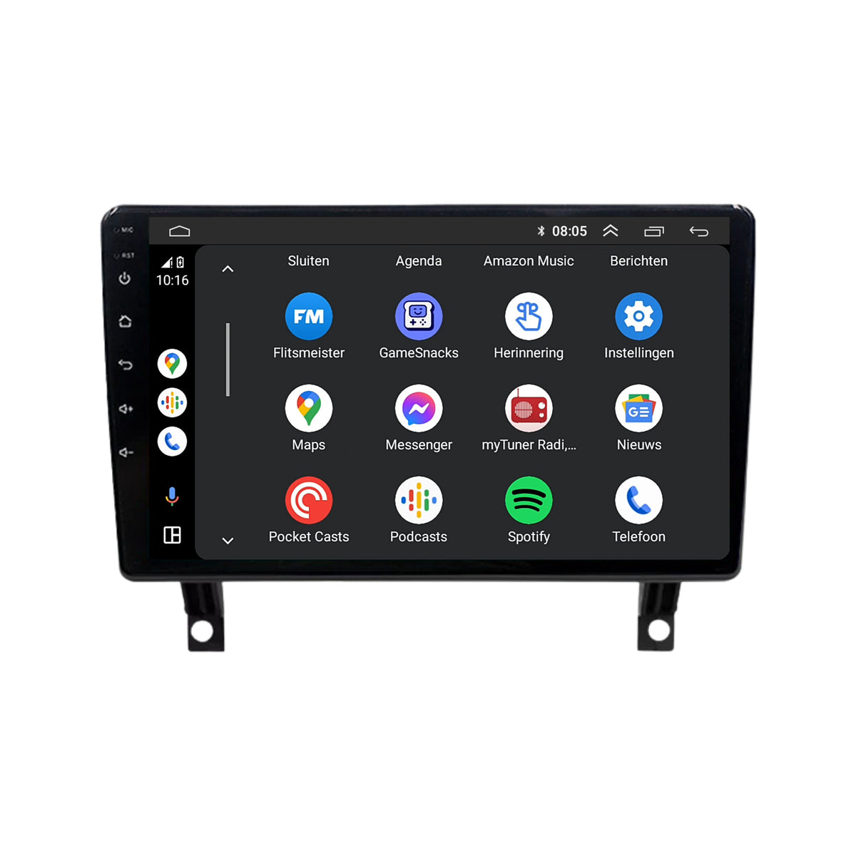 Opel Antara | Android 13 | Autoradio | 2006 t/m 2015 | CarPlay & Android Auto-3