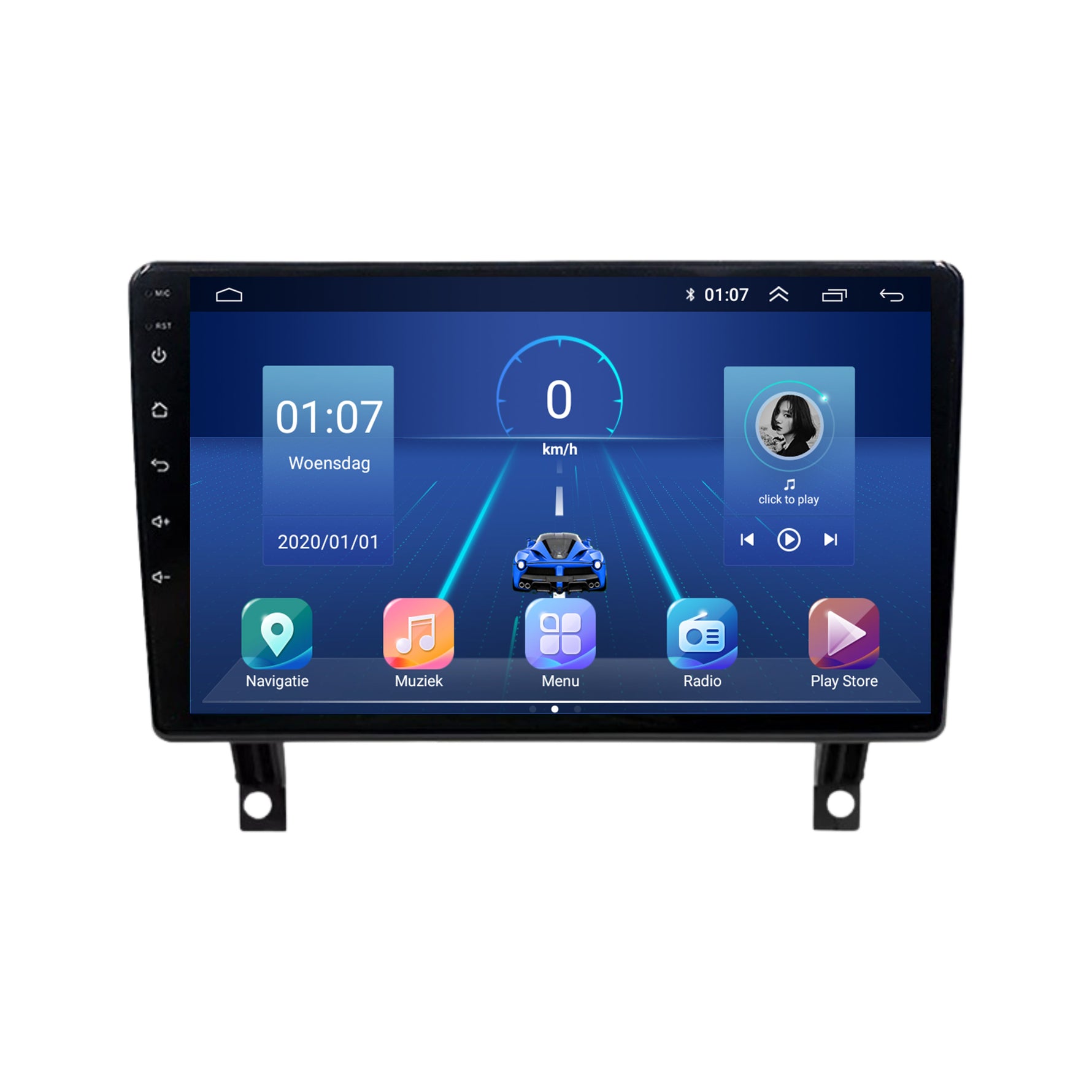 Opel Antara | Android 13 | Autoradio | 2006 t/m 2015 | CarPlay & Android Auto