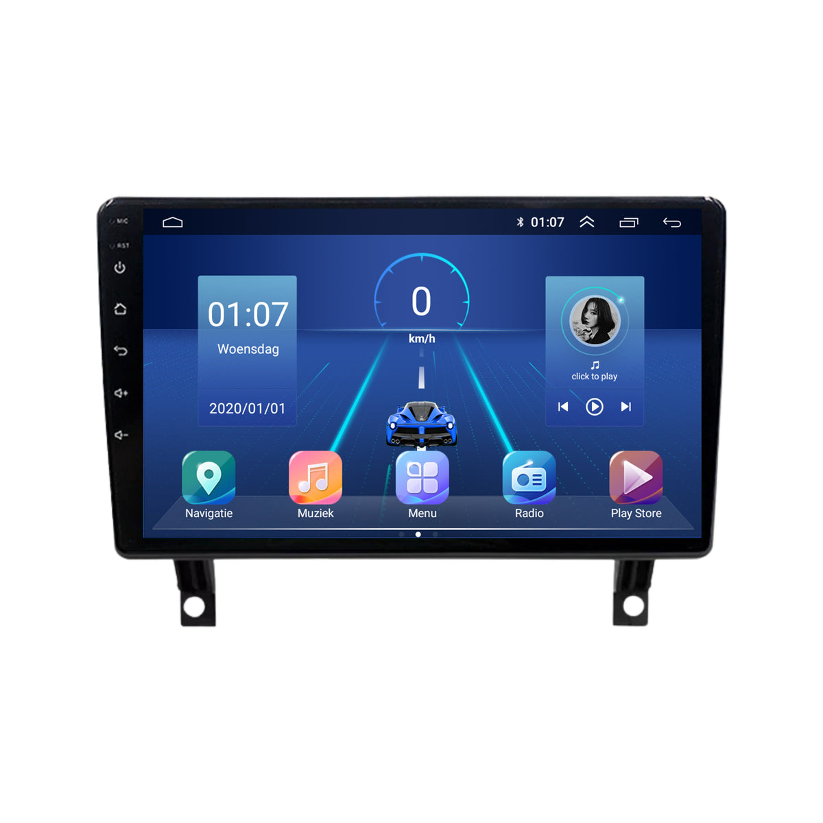 Opel Antara | Android 13 | Autoradio | 2006 t/m 2015 | CarPlay & Android Auto-6