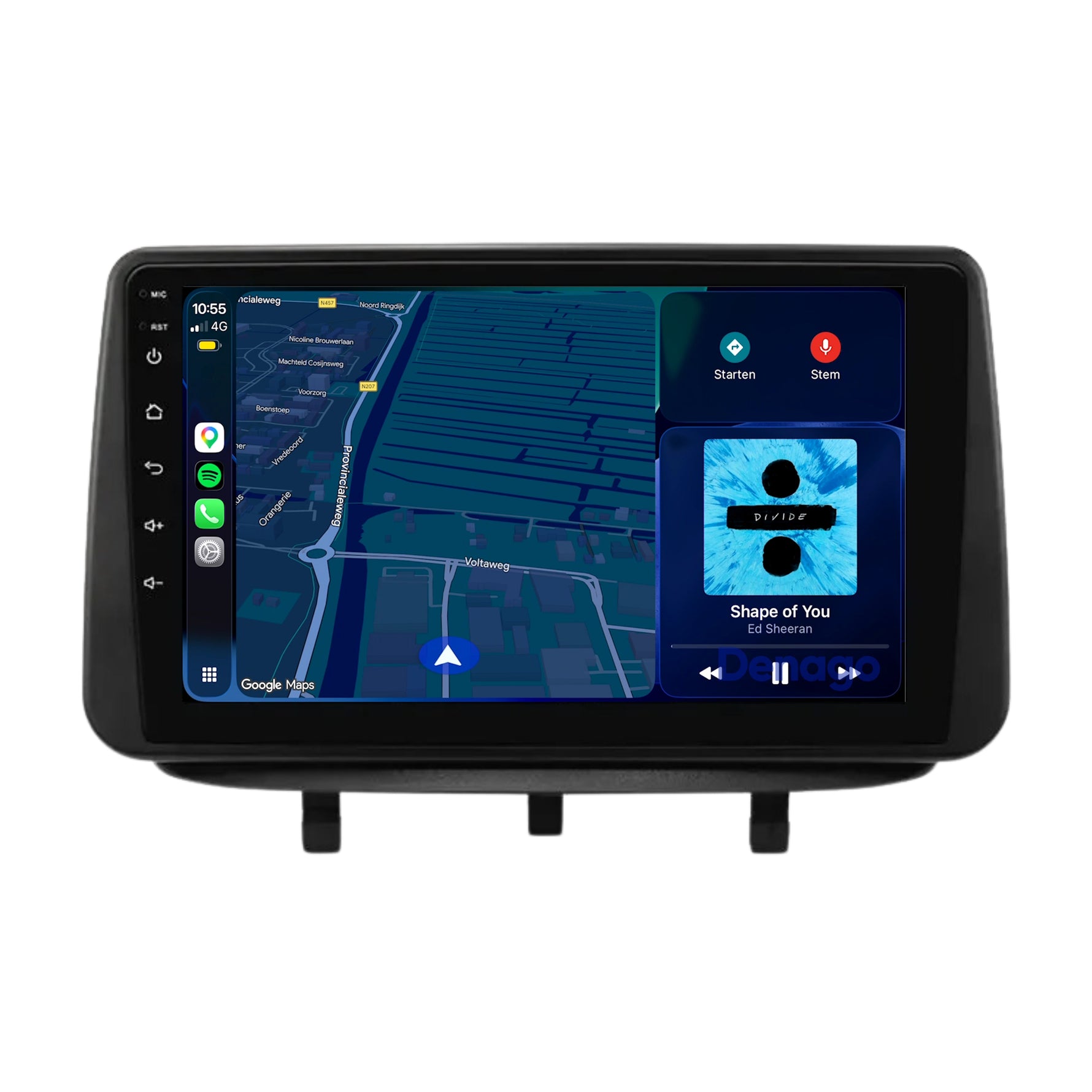 Opel Meriva CarPlay autoradio | 2010 t/m 2017 | Denago DNG-A409 | 9 inch | Android 13 | Draadloos CarPlay & Android Auto