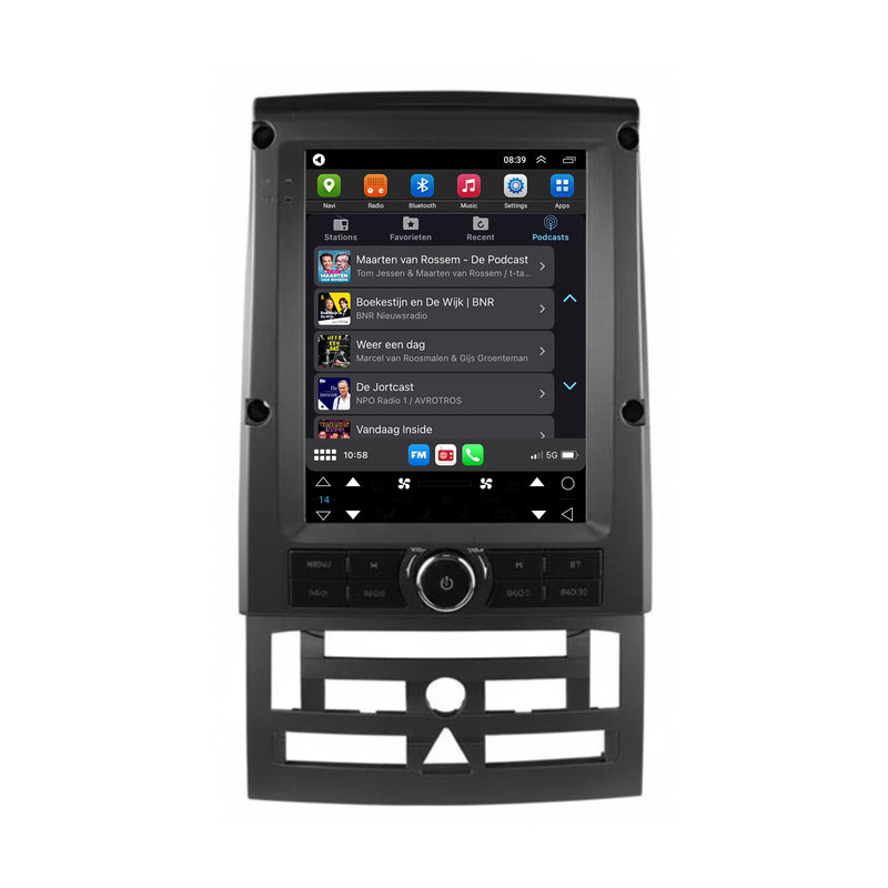 Peugeot 407 CarPlay & Android Auto autoradio | 2004 t/m 2011 | Android 15 | Davilon | Groot scherm-6