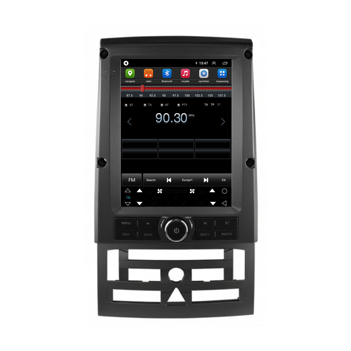 Peugeot 407 CarPlay & Android Auto autoradio | 2004 t/m 2011 | Android 15 | Davilon | Groot scherm-7