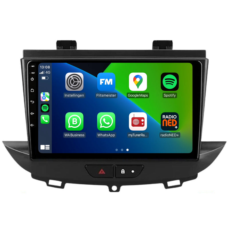 Opel Crossland | Android 13 | Autoradio | 2016 t/m 2020 | CarPlay & Android Auto-1