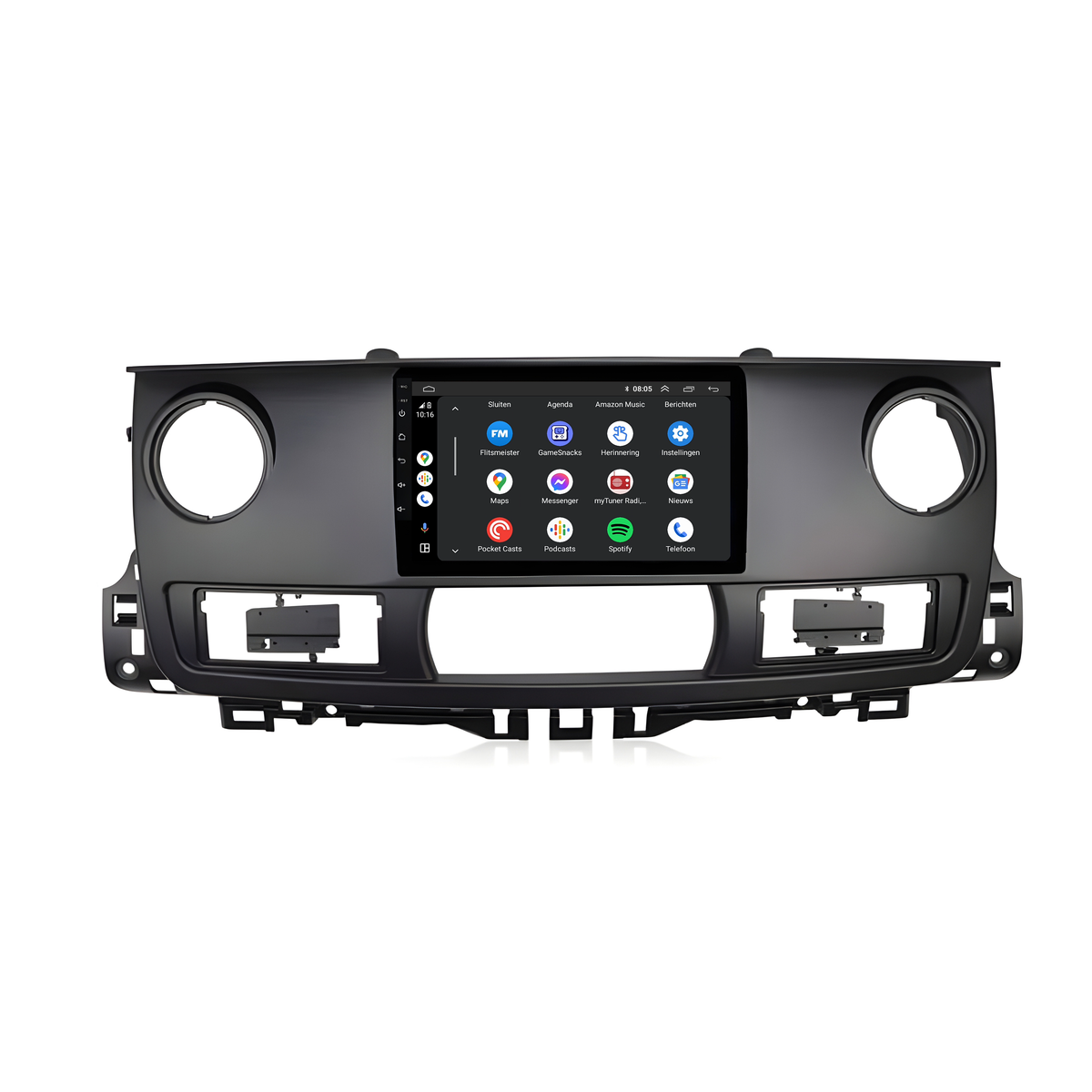 Renault Master CarPlay & Android Auto autoradio | 2003 t/m 2011 | Android 15 | Davilon-4