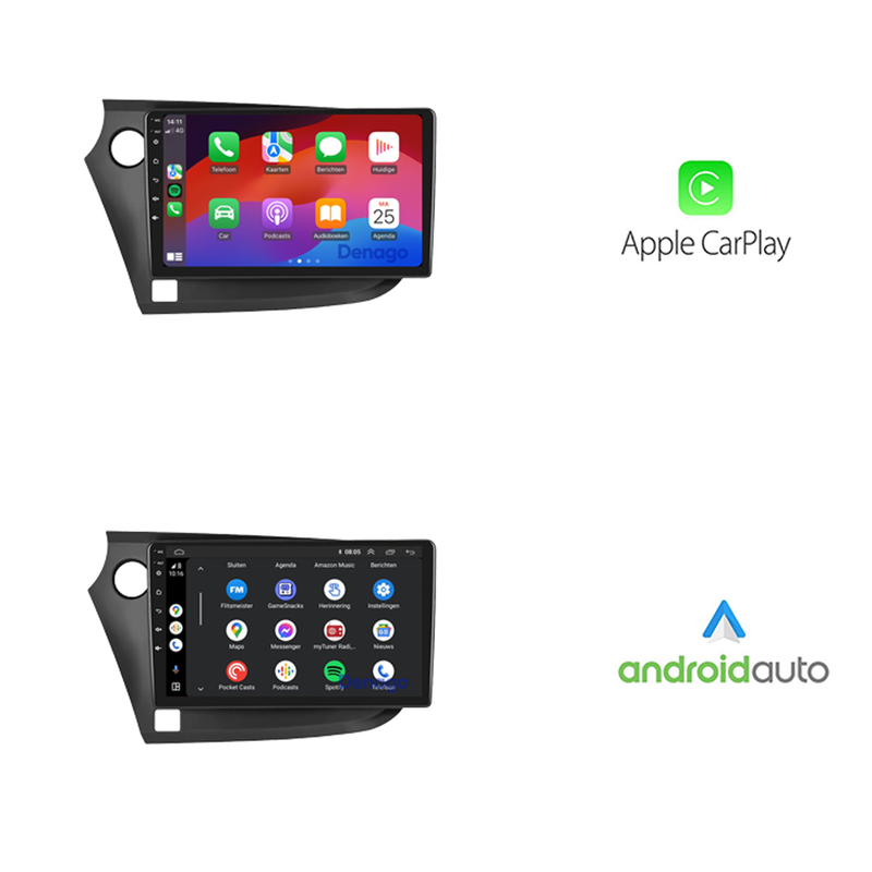 Honda Insight | Android 13 | Autoradio | 2009 t/m 2014 | CarPlay & Android Auto-2