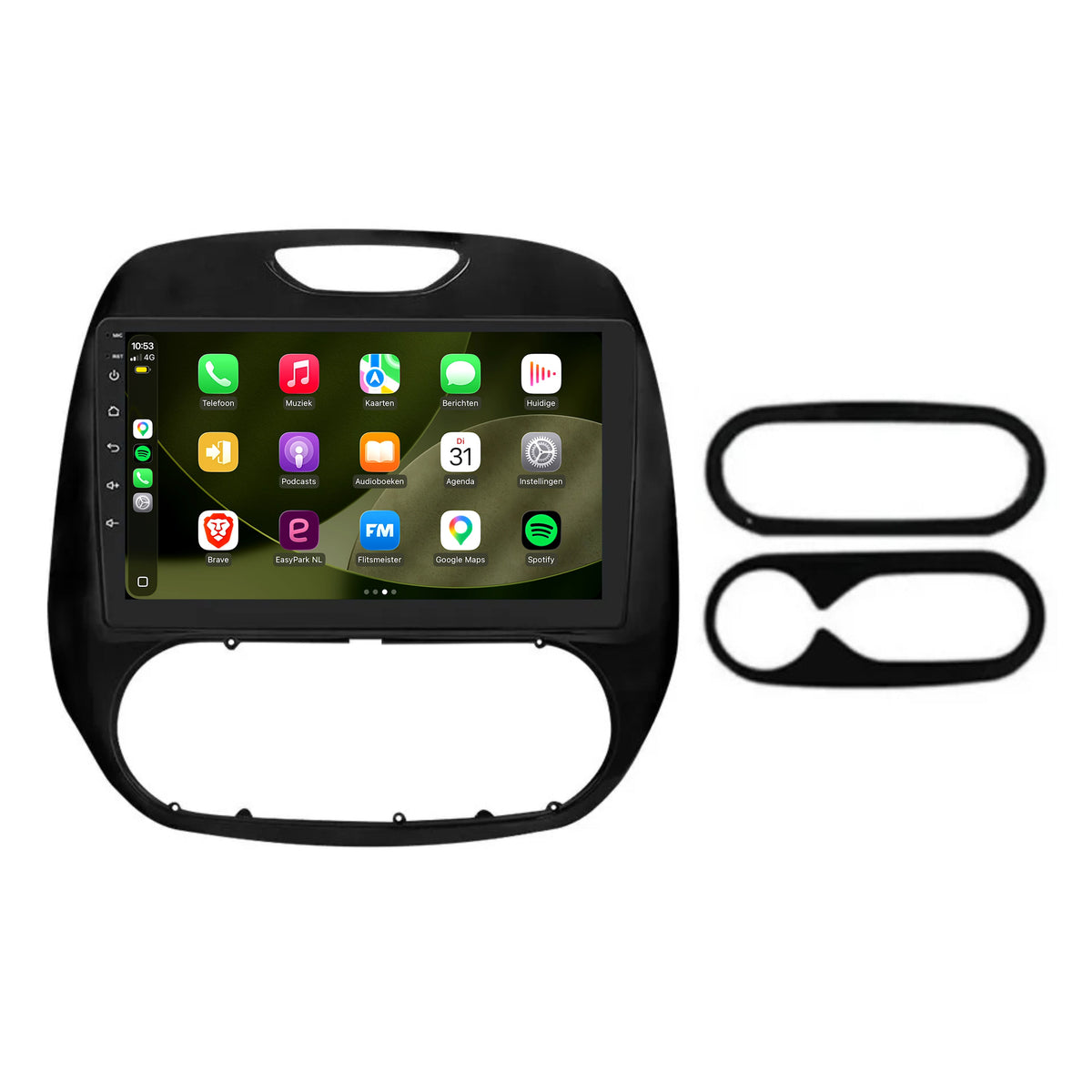 Renault Captur CarPlay & Android Auto Autoradio (R-Link) | Facelift 2017 bis 2019 | Android 13 | Davilon-1