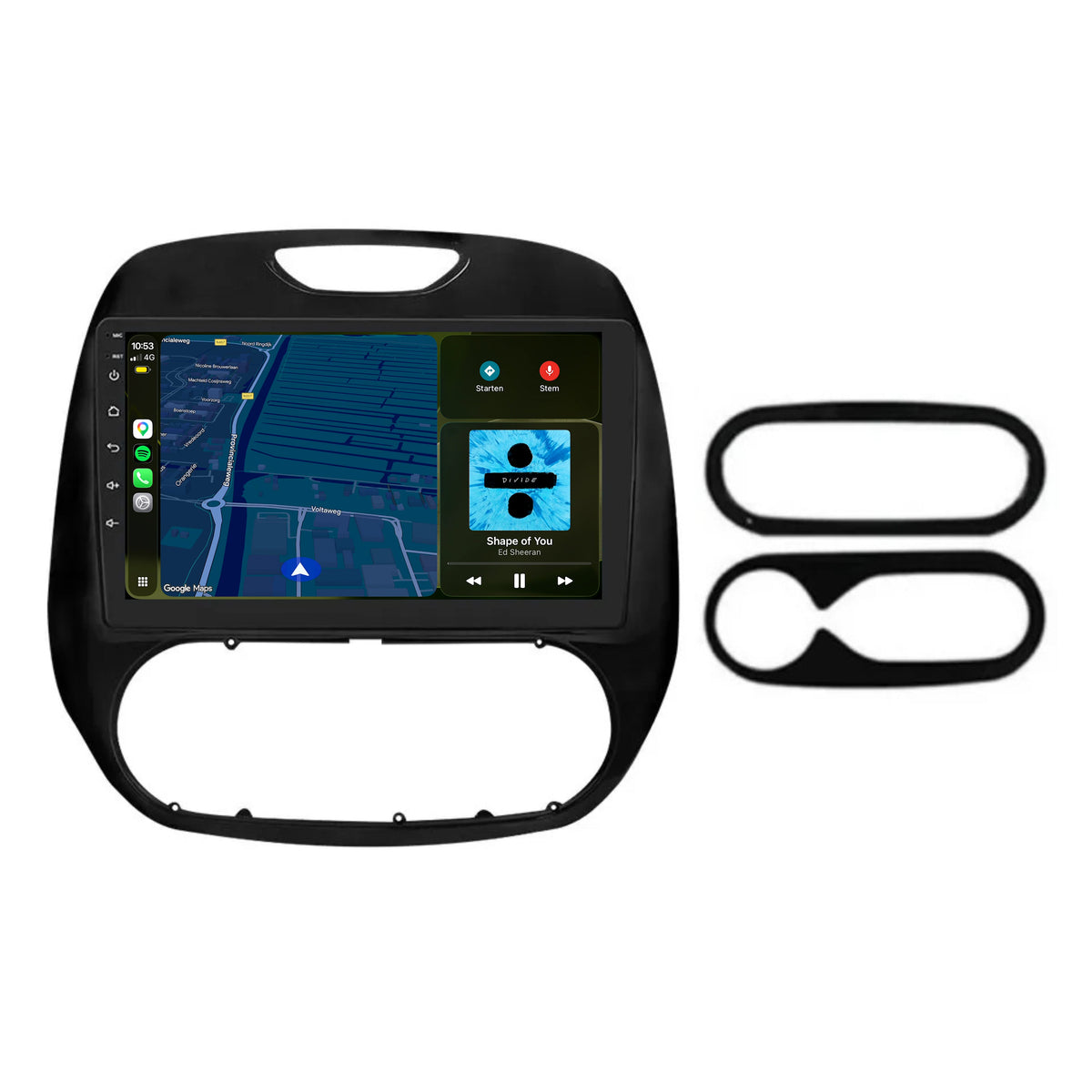 Renault Captur CarPlay & Android Auto Autoradio (R-Link) | Facelift 2017 bis 2019 | Android 13 | Davilon-4