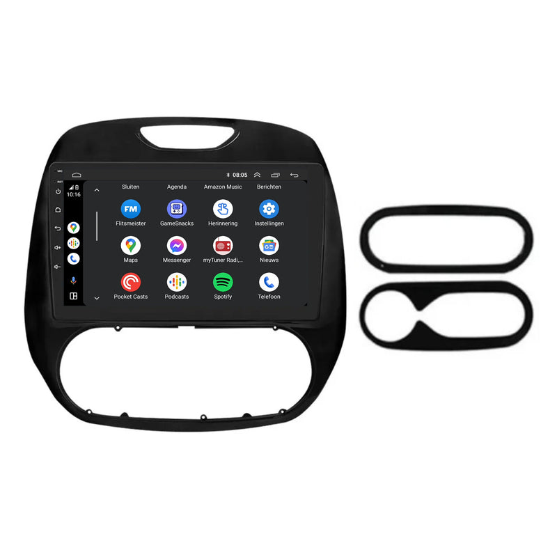 Renault Captur CarPlay & Android Auto Autoradio (R-Link) | Facelift 2017 bis 2019 | Android 13 | Davilon-3