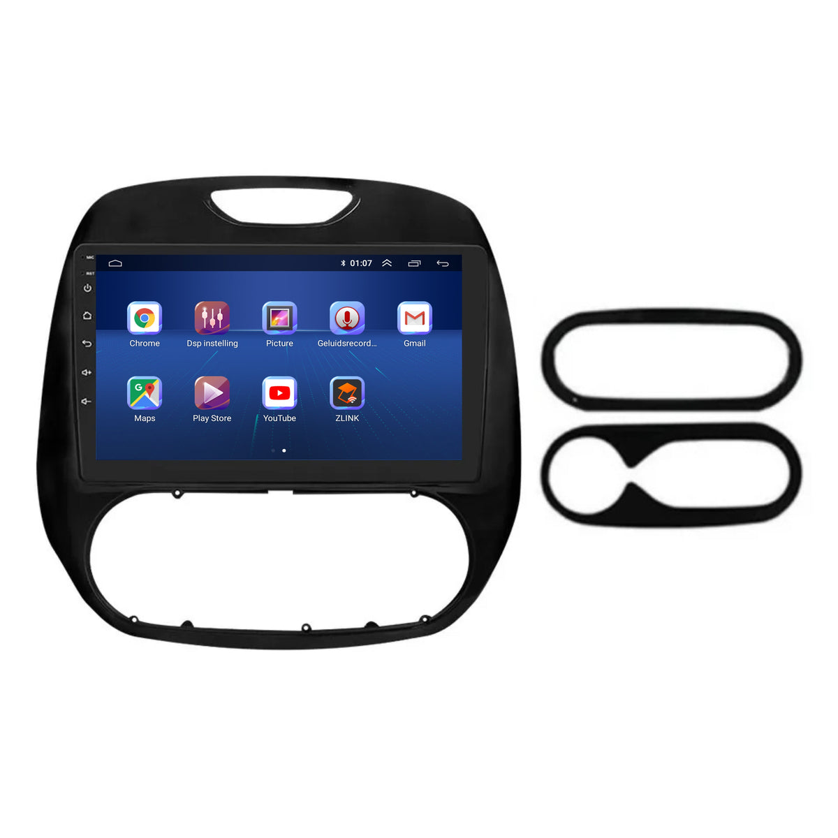 Renault Captur CarPlay & Android Auto Autoradio (R-Link) | Facelift 2017 bis 2019 | Android 13 | Davilon-5