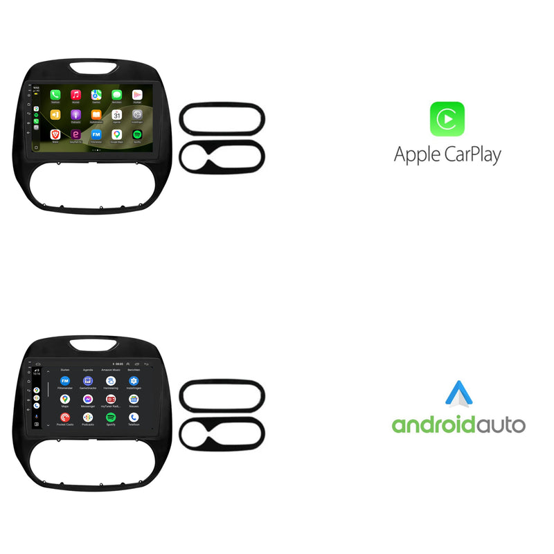 Renault Captur CarPlay & Android Auto Autoradio (R-Link) | Facelift 2017 bis 2019 | Android 13 | Davilon-2