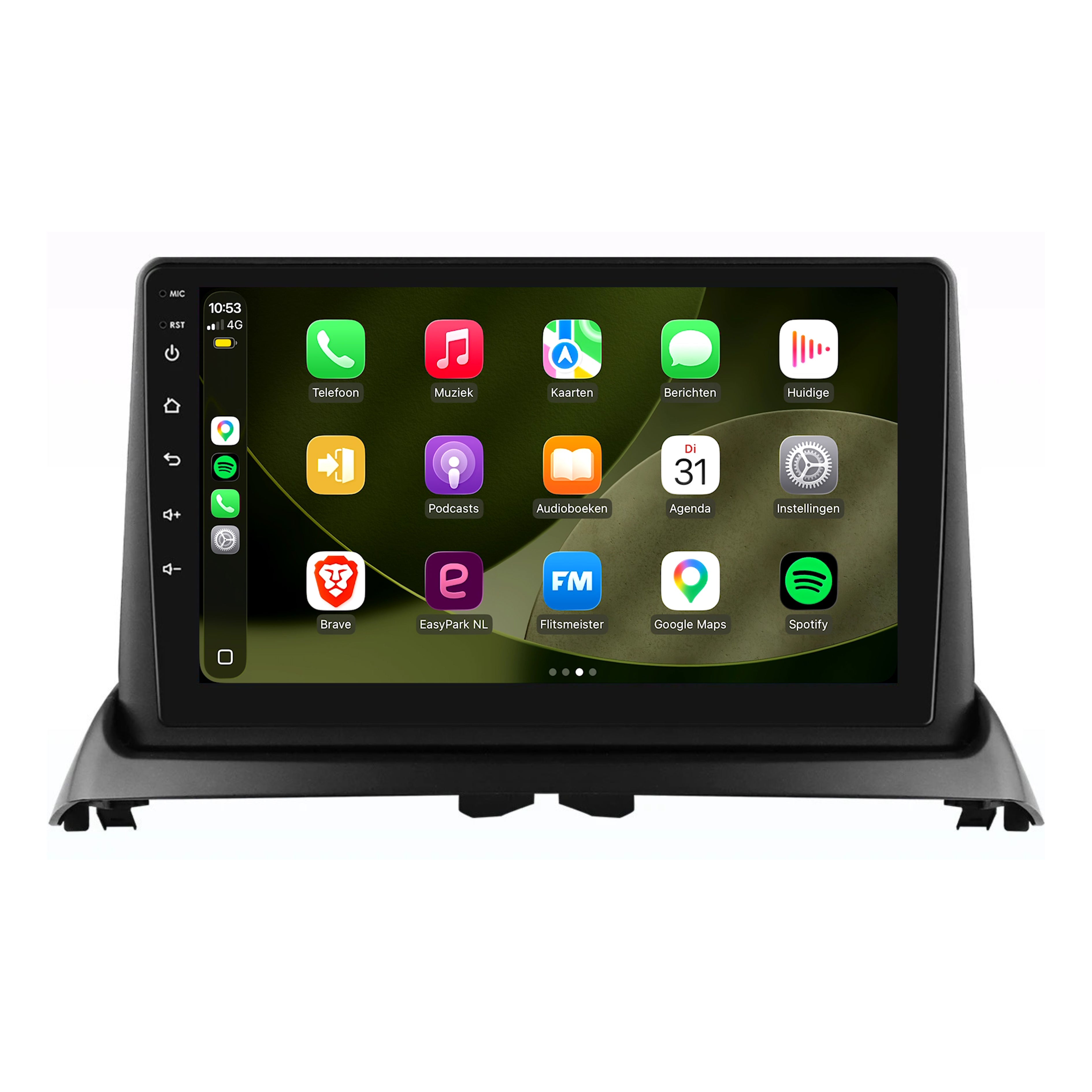 Renault Clio 2 | Android 13 | Autoradio | 2005 t/m 2012 | CarPlay & Android Auto