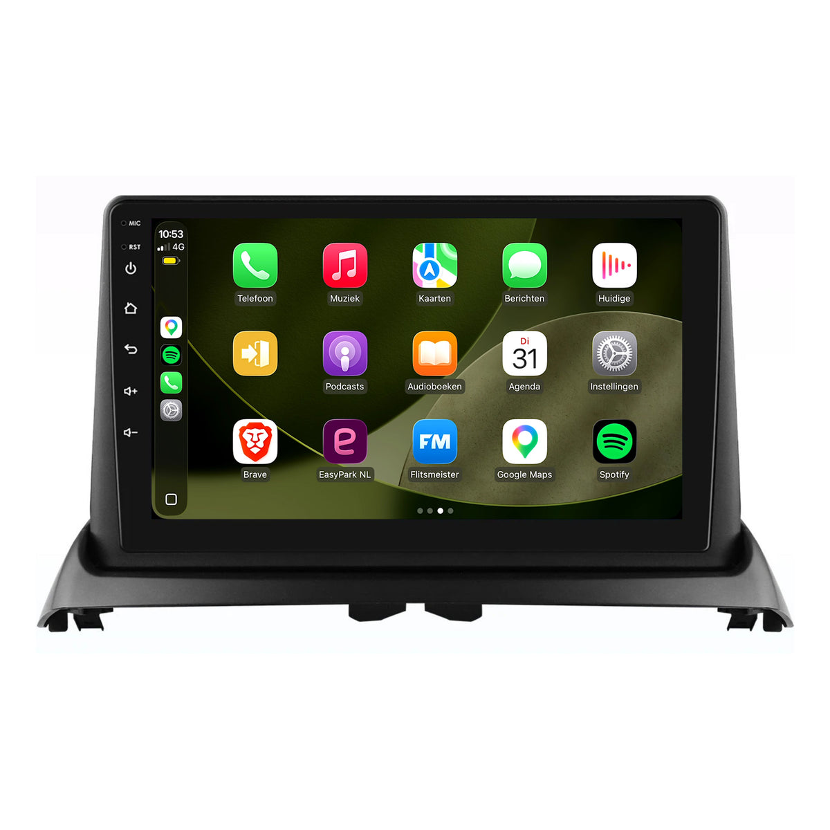 Renault Clio 2 | Android 13 | Autoradio | 2005 t/m 2012 | CarPlay & Android Auto-1