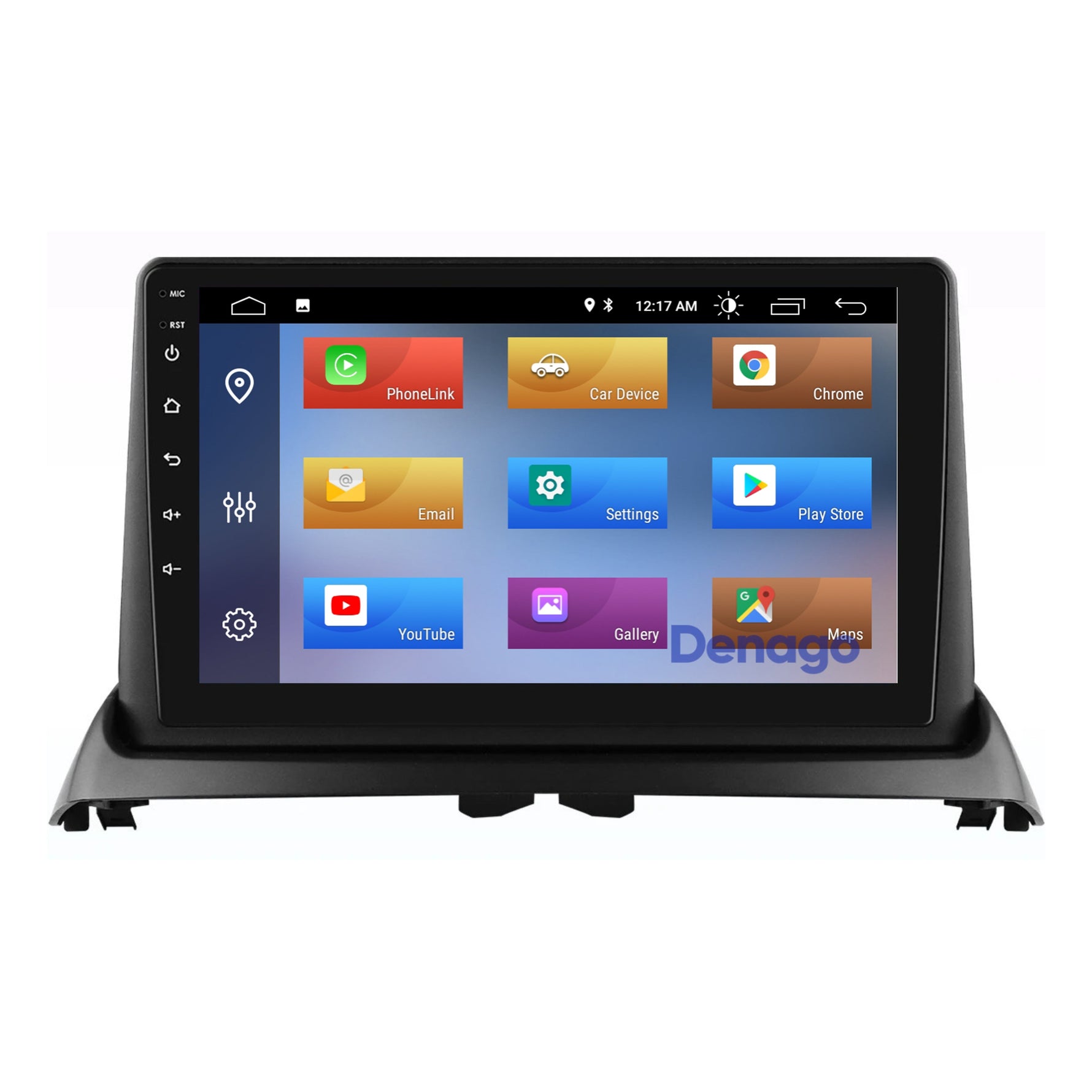 Renault Clio 2 CarPlay autoradio | 2005 t/m 2012 | Denago DNG-A433 | 9 inch | Android 13 | Draadloos CarPlay & Android Auto