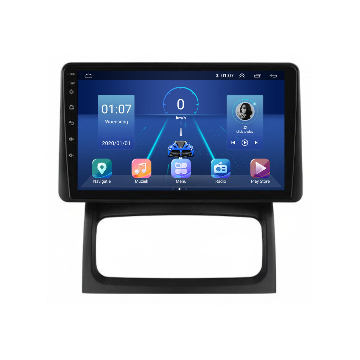 Renault Clio 2 | Android 13 | Autoradio | 2005 t/m 2012 | CarPlay & Android Auto-6