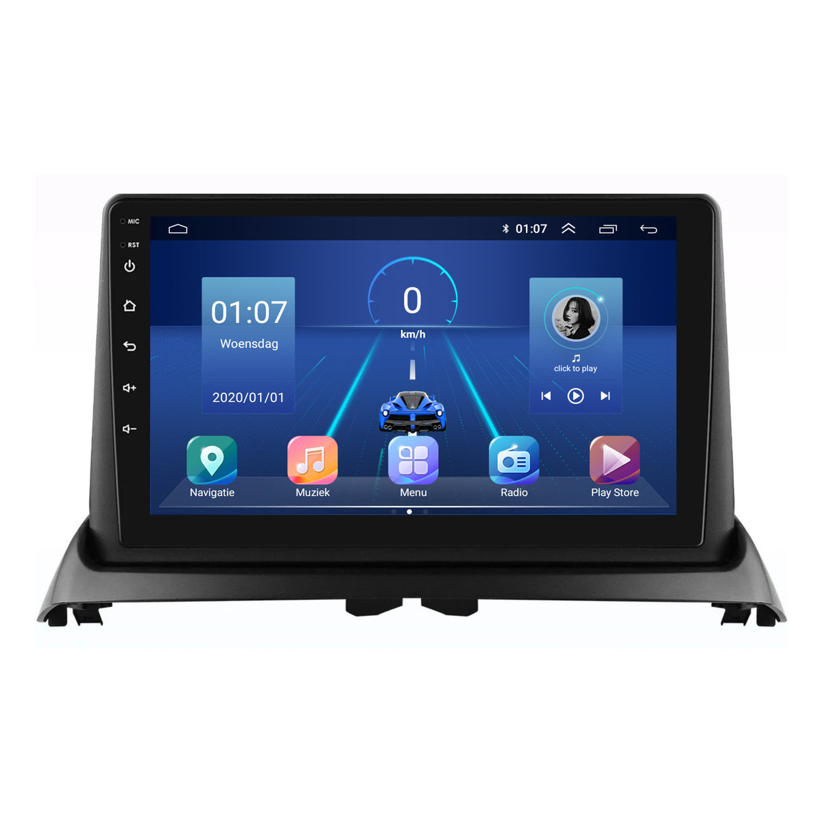 Renault Clio 2 | Android 13 | Autoradio | 2005 t/m 2012 | CarPlay & Android Auto-6