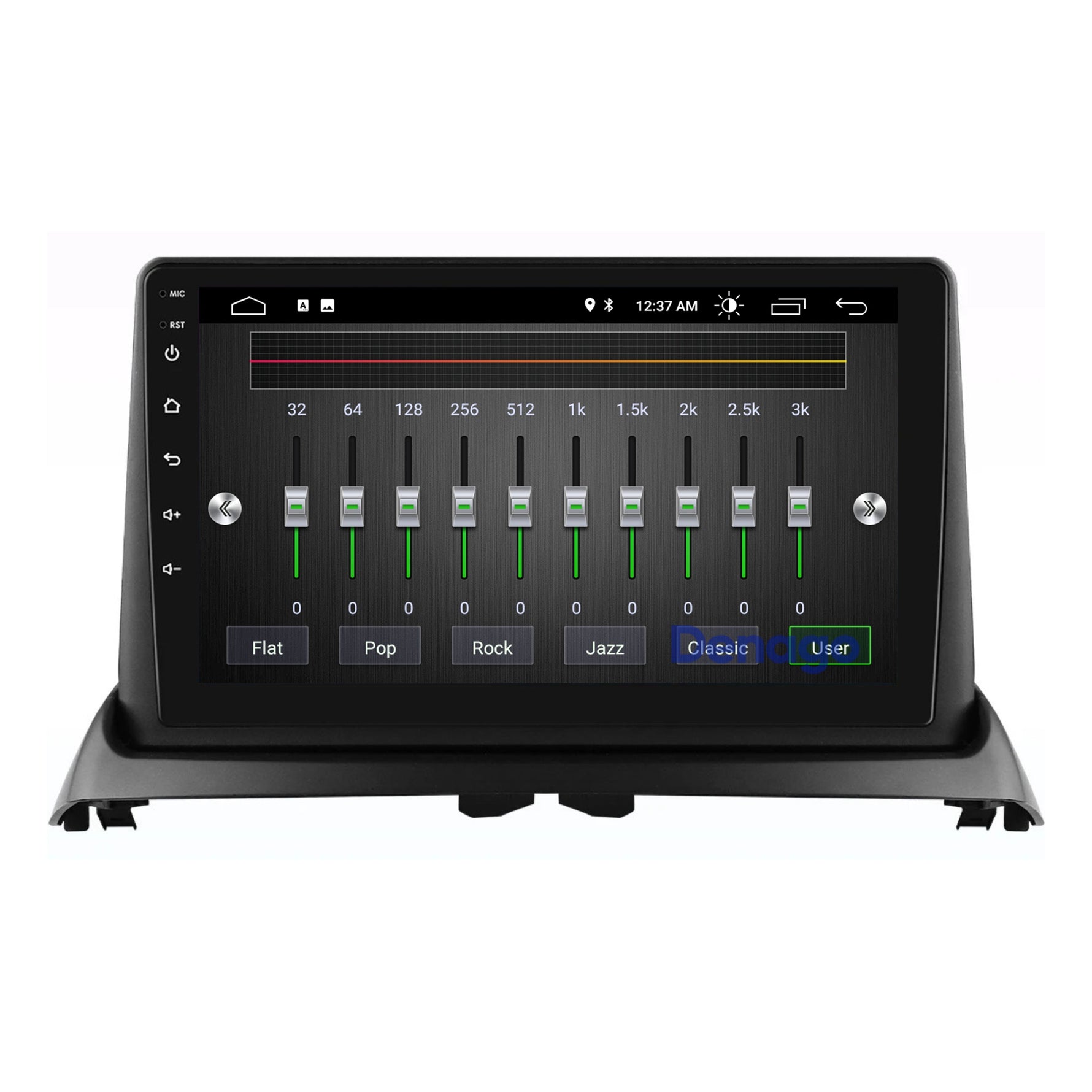 Renault Clio 2 CarPlay autoradio | 2005 t/m 2012 | Denago DNG-A433 | 9 inch | Android 13 | Draadloos CarPlay & Android Auto