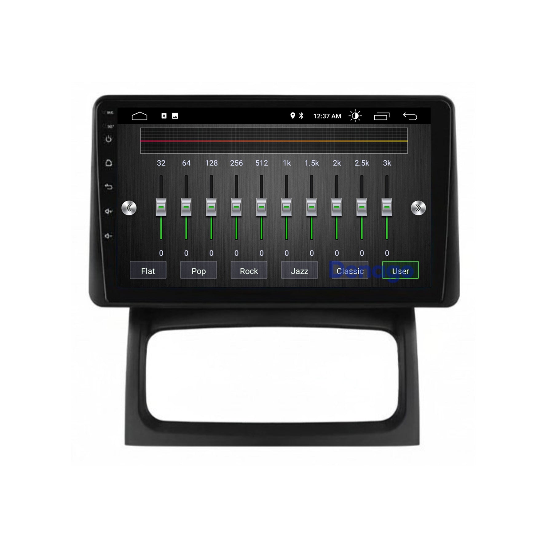 Renault Clio 2 CarPlay autoradio | 2005 t/m 2012 | Denago DNG-A424 | 9 inch | Android 13 | Draadloos CarPlay & Android Auto