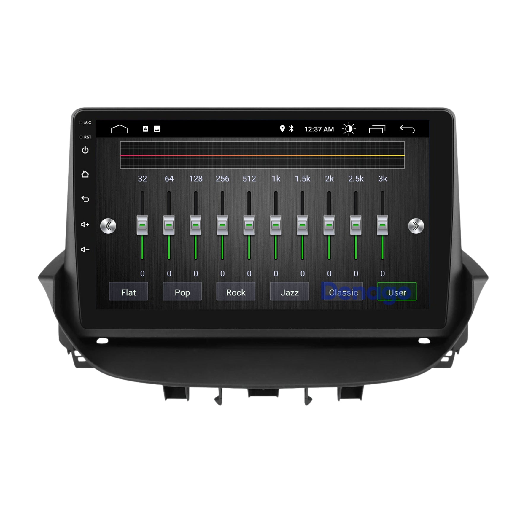 Renault Laguna 2 CarPlay autoradio | 2001 t/m 2007 | Denago DNG-A434 | 9 inch | Android 13 | Draadloos CarPlay & Android Auto