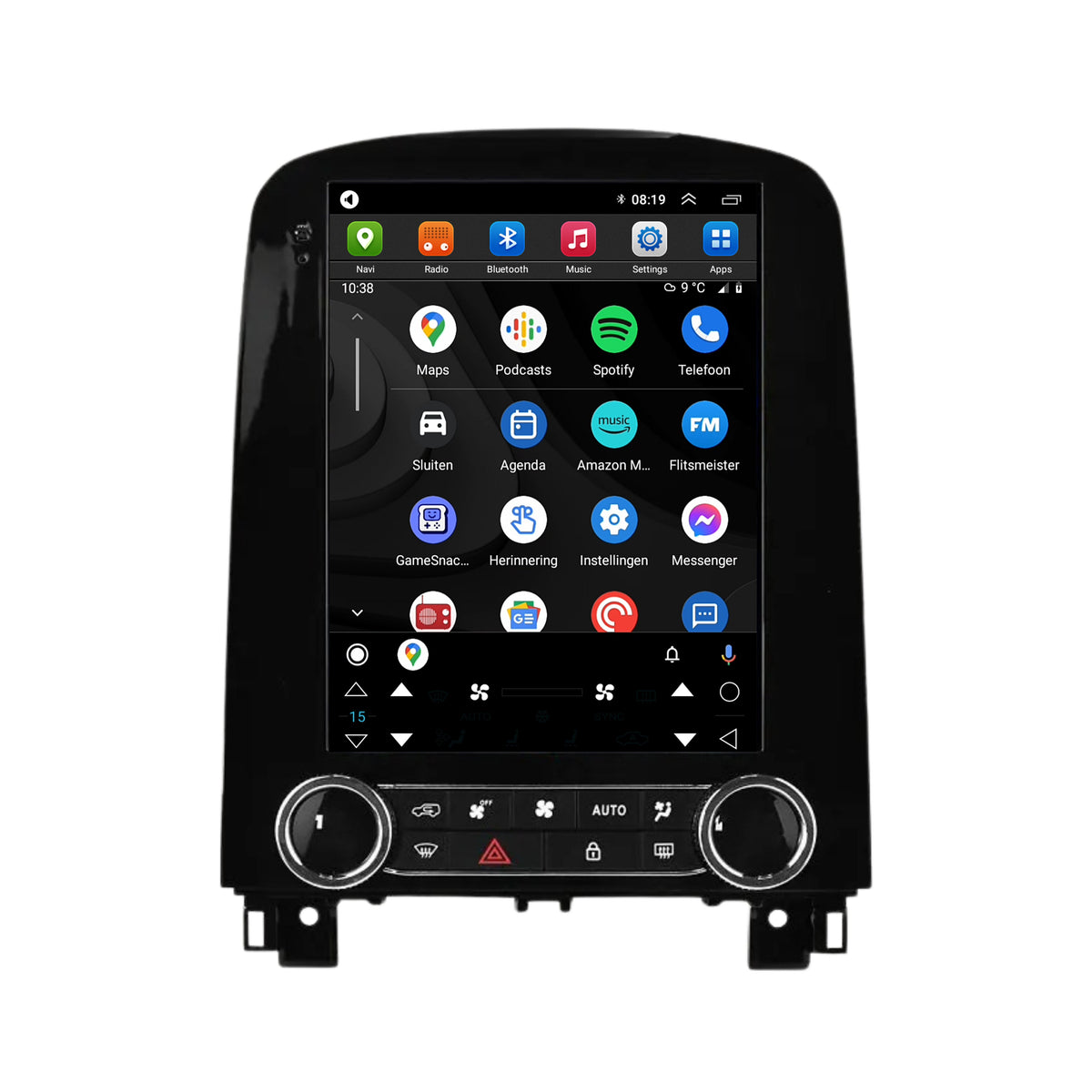 Renault Scenic CarPlay & Android Auto car radio | 2016 to 2022 | Android 13 | Davilon-3