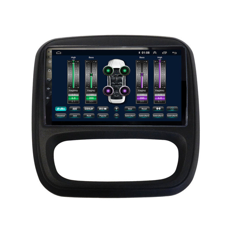Radio samochodowe Renault Trafic z CarPlay i Android Auto | 2015–2021 | Android 13 | Davilon-7