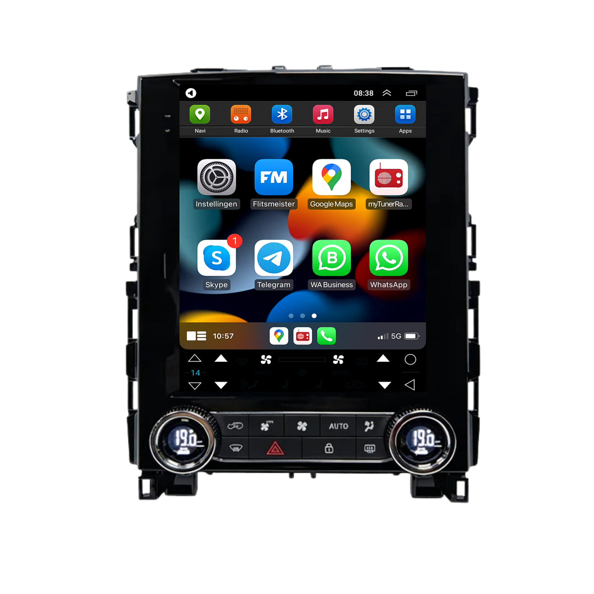 Renault Mégane 4 | Android 13 | Autoradio | 2016 t/m 2024 | CarPlay & Android Auto | Grote scherm-1