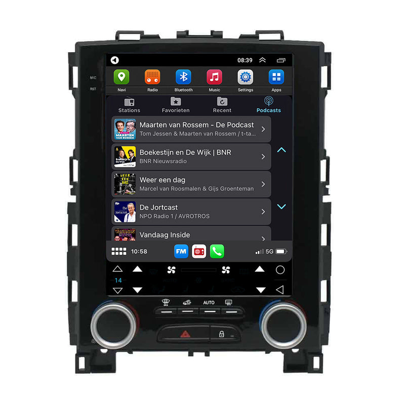 Renault Koleos CarPlay & Android Auto autoradio | 2017 t/m 2022 | Android 15 | Davilon-5