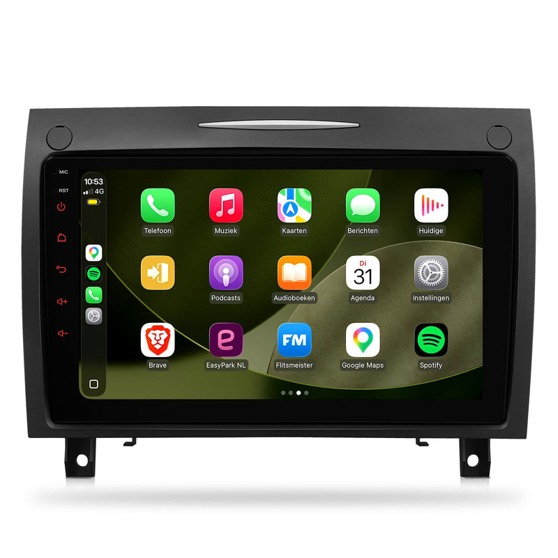 Autoradio CarPlay & Android Auto pour Mercedes-Benz SLK | 2004 à 2010 | Android 13 | Davilon-1