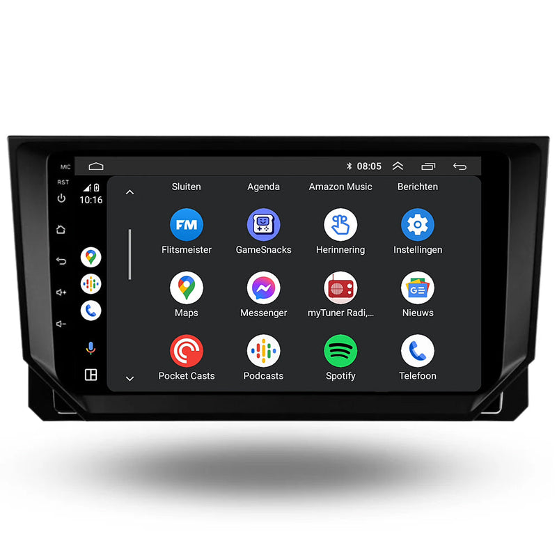 Seat Ibiza | Android 13 | Autoradio | 2018 t/m 2026 | CarPlay & Android Auto-3