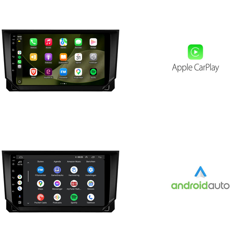 Seat Ibiza | Android 13 | Autoradio | 2018 t/m 2026 | CarPlay & Android Auto-2