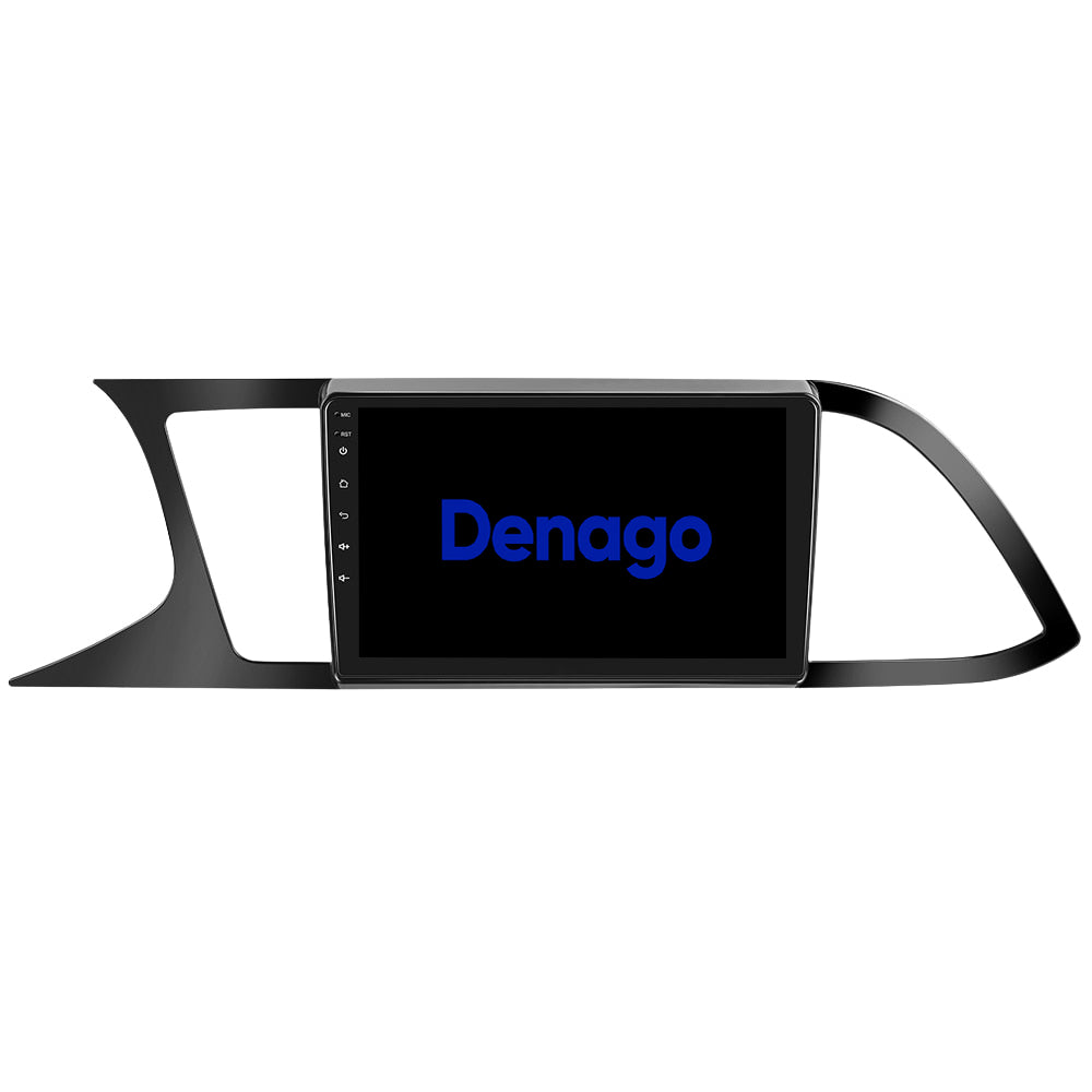 Seat Leon CarPlay autoradio | Matt Zwart | 2013 t/m 2020 | Denago DNG-A395 | 9 inch | Android 13 | Draadloos CarPlay & Android Auto