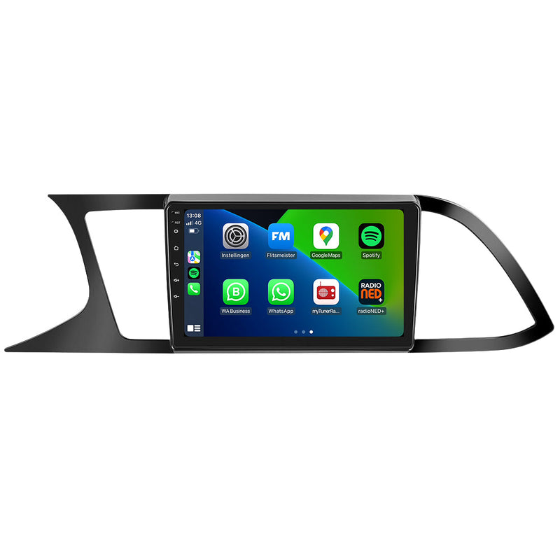 Seat Leon | Matt Zwart | Android 13 | Autoradio | 2013 t/m 2020 | CarPlay & Android Auto-1