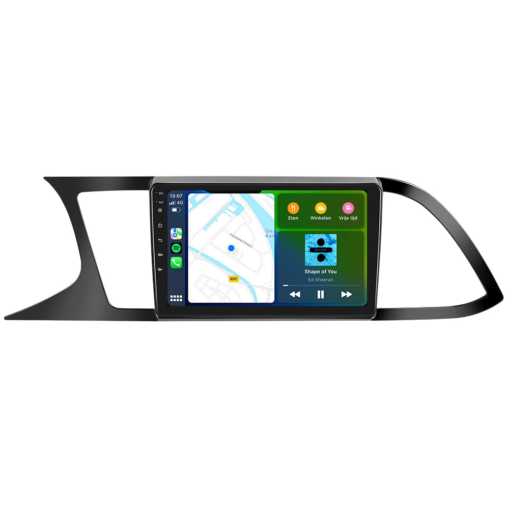 Seat Leon | Matt Zwart | Android 13 | Autoradio | 2013 t/m 2020 | CarPlay & Android Auto-4