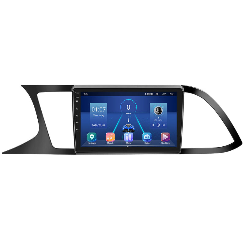 Seat Leon | Matt Zwart | Android 13 | Autoradio | 2013 t/m 2020 | CarPlay & Android Auto-6