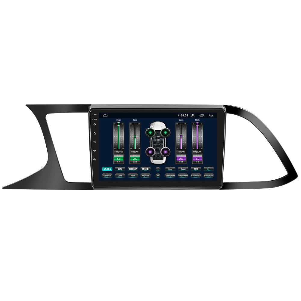 Seat Leon | Matt Zwart | Android 13 | Autoradio | 2013 t/m 2020 | CarPlay & Android Auto-7