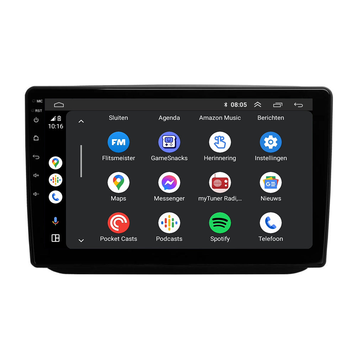 Skoda Fabia | Android 13 | Autoradio | 2007 t/m 2015 | CarPlay & Android Auto-3