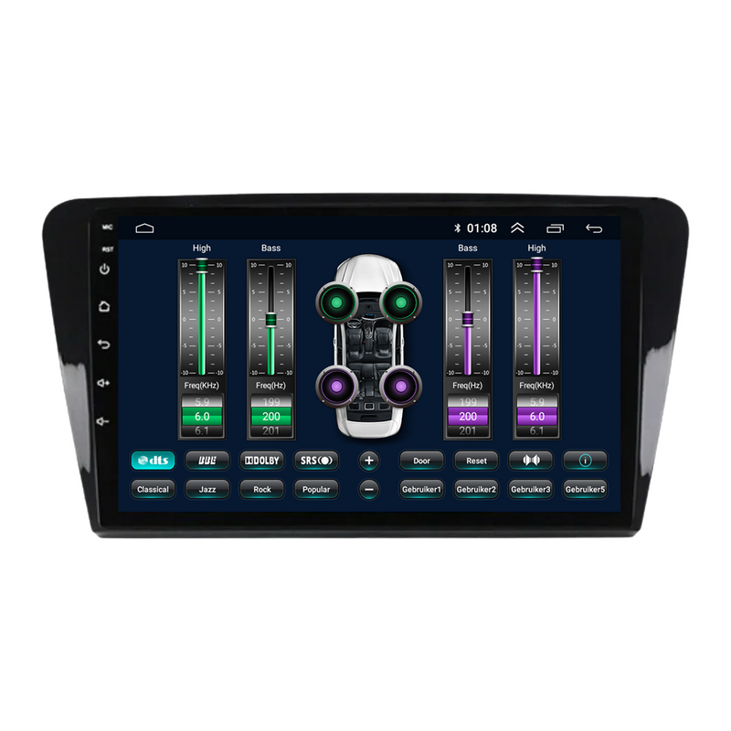Autoradio CarPlay & Android Auto pour Skoda Rapid | 2012 à 2019 | Android 13 | Davilon-7