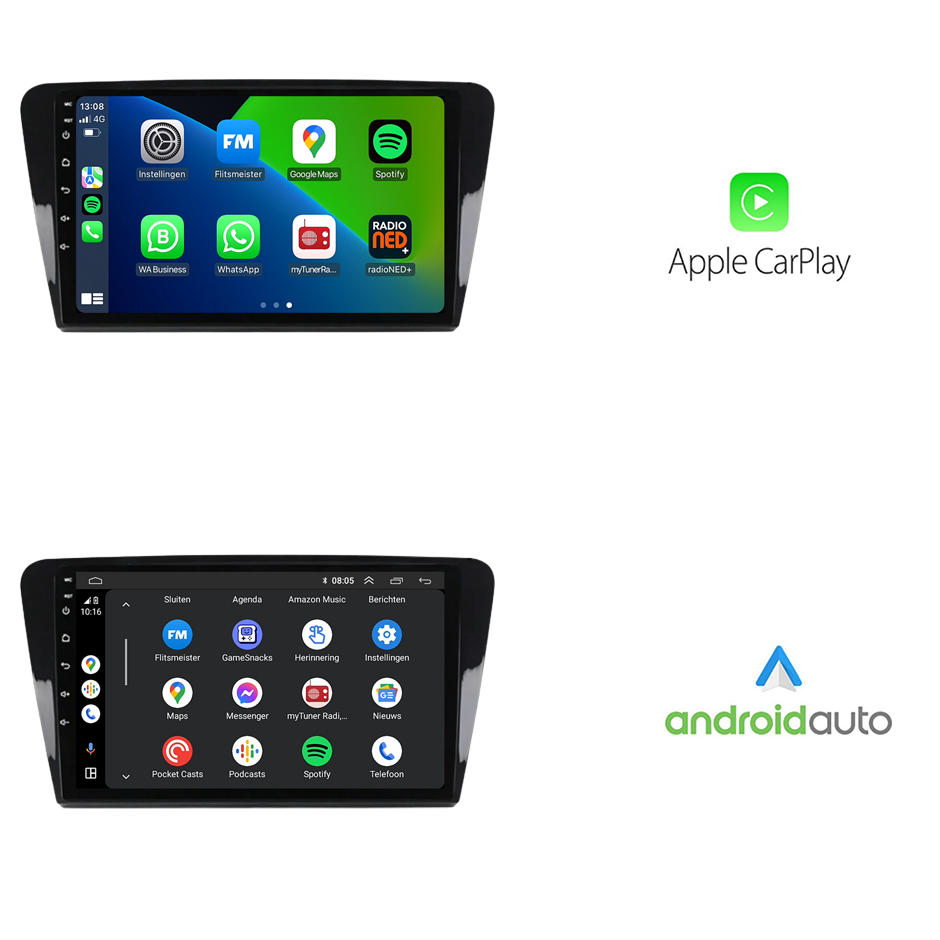 Autoradio CarPlay & Android Auto per Skoda Rapid | 2012-2019 | Android 13 | Davilon