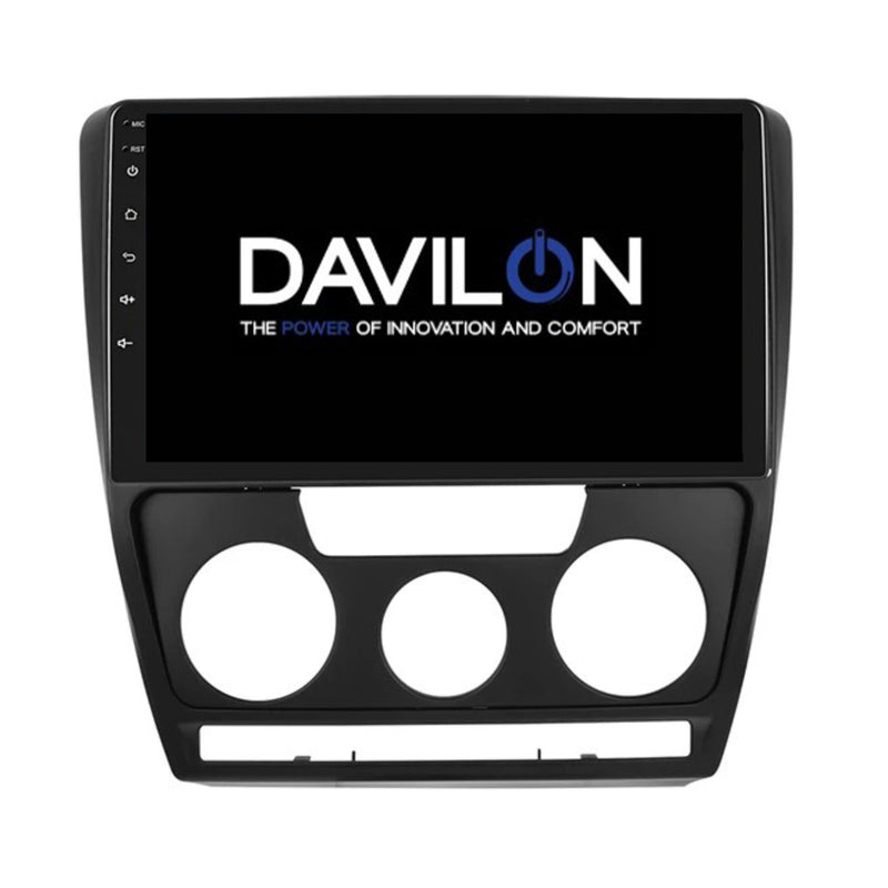 Skoda Octavia CarPlay & Android Auto car radio | 2007 to 2012 | Android 13 | Davilon-9