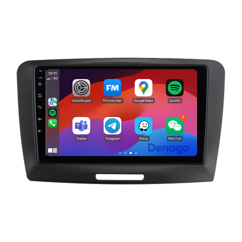 Skoda Superb CarPlay autoradio | 2008 t/m 2014 | Denago DNG-A353 | 9 inch | Android 13 | Draadloos CarPlay & Android Auto-1
