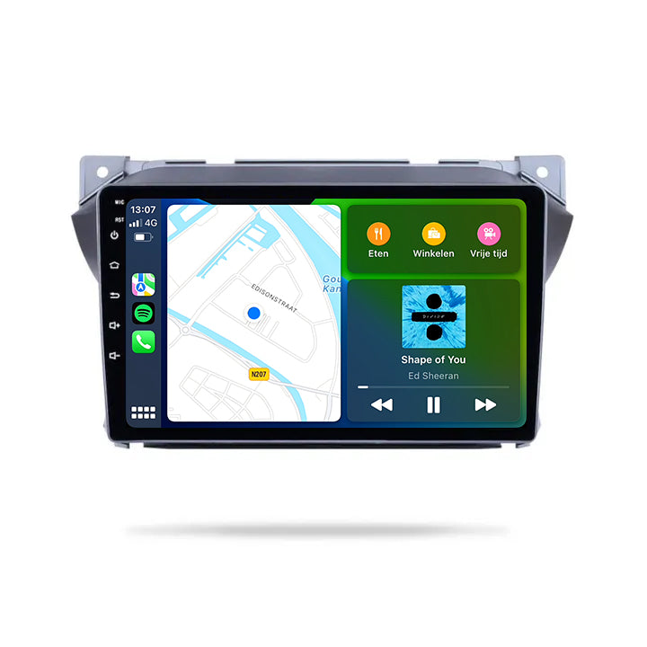 Autorradio con CarPlay y Android Auto para Suzuki Alto | 2008 a 2016 | Android 13 | Davilon-4