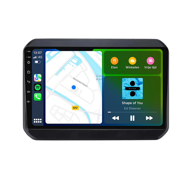 Suzuki Ignis | Android 13 | Autoradio | 2016 t/m 2020 | CarPlay & Android Auto-4